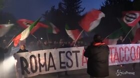 Torre Maura, presidio di Forza Nuova: “Pronti ad andare in ogni quartiere”