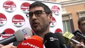 Europee, ‘la Sinistra’ presenta il suo simbolo. Fratoianni: “Sì alla patrimoniale”
