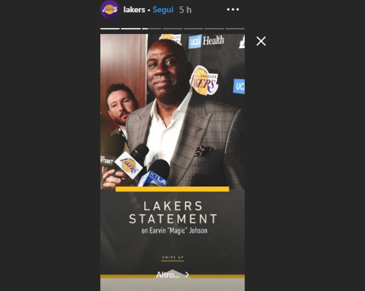 Nba, Magic Johnson lascia la presidenza dei Lakers. Nowitzki e Wade dicono addio