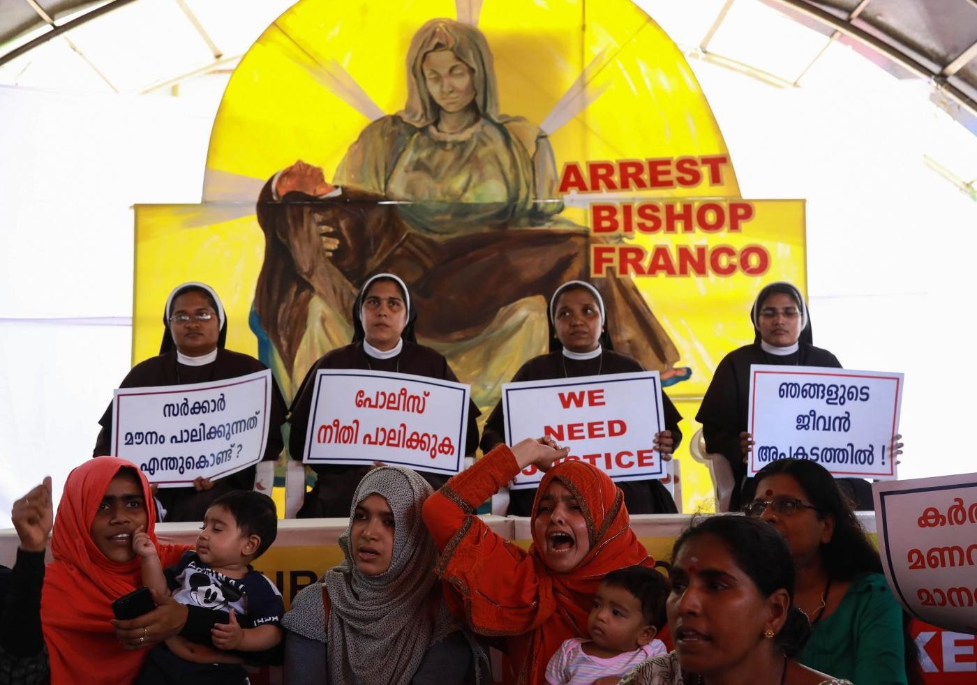 India, vescovo denunciato per aver stuprato una suora: rischia l’ergastolo
