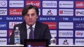 Fiorentina, Montella: “Guardare avanti con forza e convinzione”