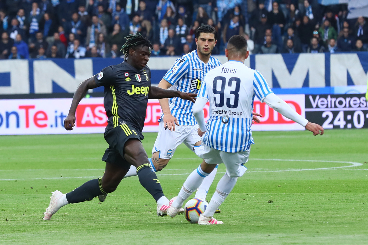 Serie A, Spal-Juventus 2-1 | Il fotoracconto