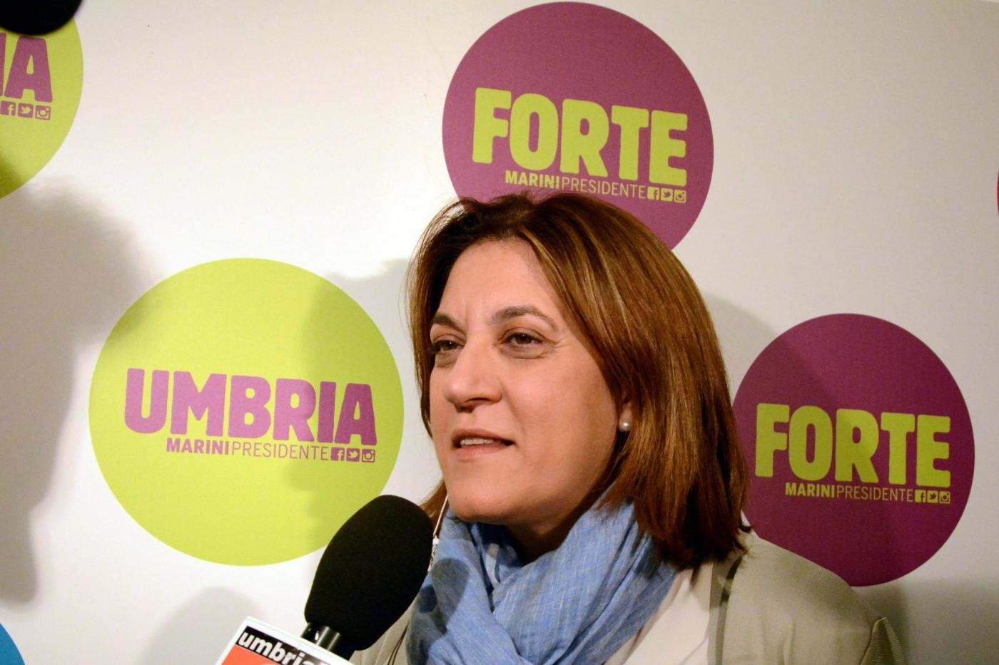 Umbria, la presidente Marini si dimette: “Ne uscirò a testa alta”