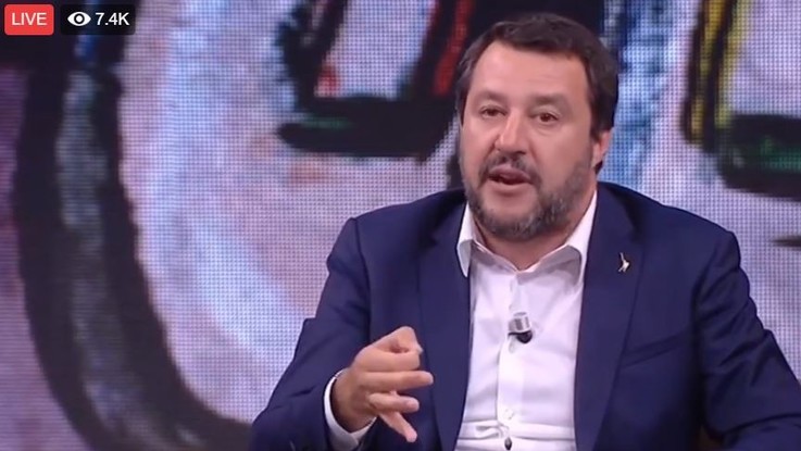 "Venne, vide, andò Facebook-live": Salvini tra le 100 persone più influenti secondo il Time