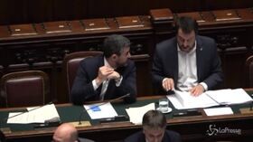 Question Time, Salvini scherza con Fraccaro ma ignora la ministra Trenta