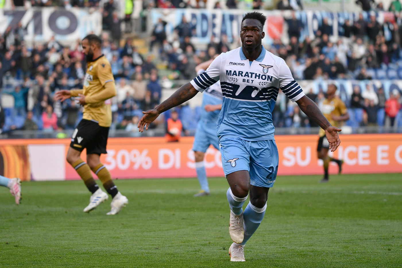 Serie A, la Lazio piega l’Udinese nel recupero con Caicedo e autogol di Sandro