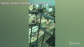 Sri Lanka, fatta brillare moto sospetta