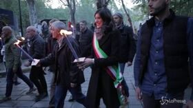 Torino, fiaccolata per il 25 aprile