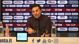 Fiorentina, Montella: “Rammaricato, con un po’ di cinismo si poteva vincere”