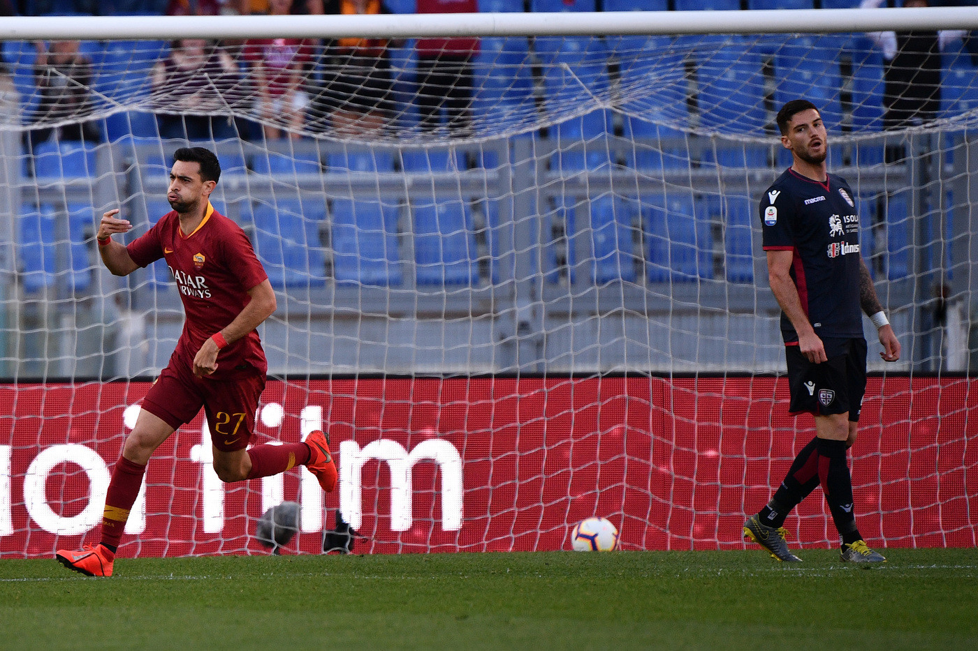 Serie A, Roma-Cagliari 3-0 | Il fotoracconto