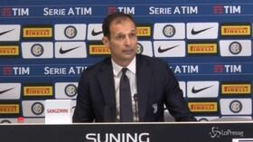 Inter-Juve, Allegri: “Giusto il pari, Ronaldo ha giocato da Ronaldo”