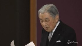 L’imperatore giapponese Akihito ha abdicato