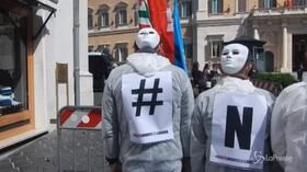 #nonsolopietà, a Roma il flash mob per ricordare i morti sul lavoro