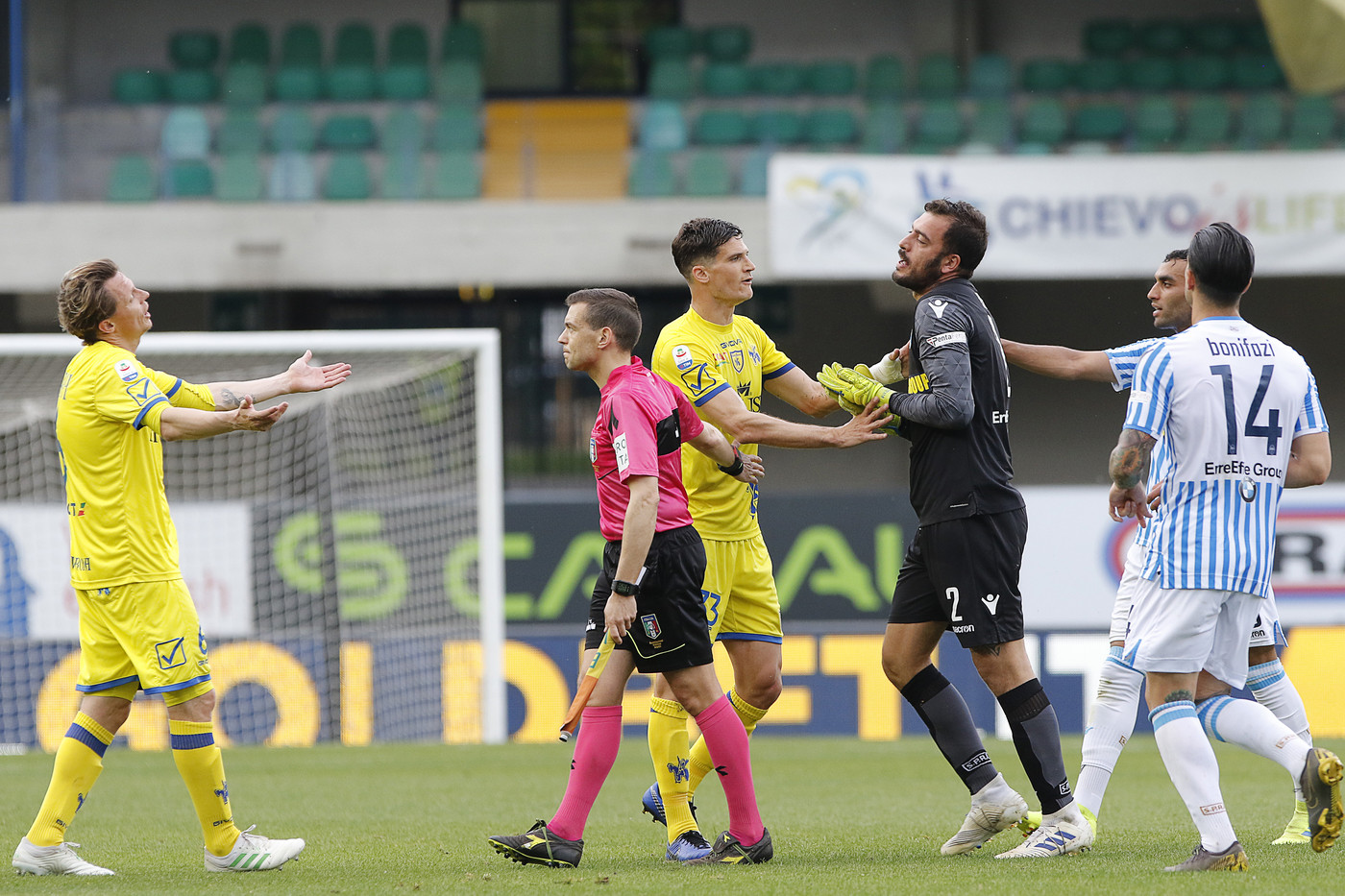 Serie A, Chievo-Spal 0-4 | Il fotoracconto
