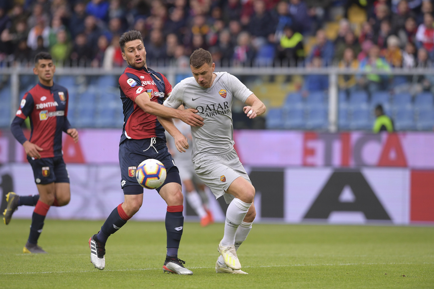 Serie A, non basta El Shaarawy: Genoa-Roma 1-1 e la Champions è più lontana