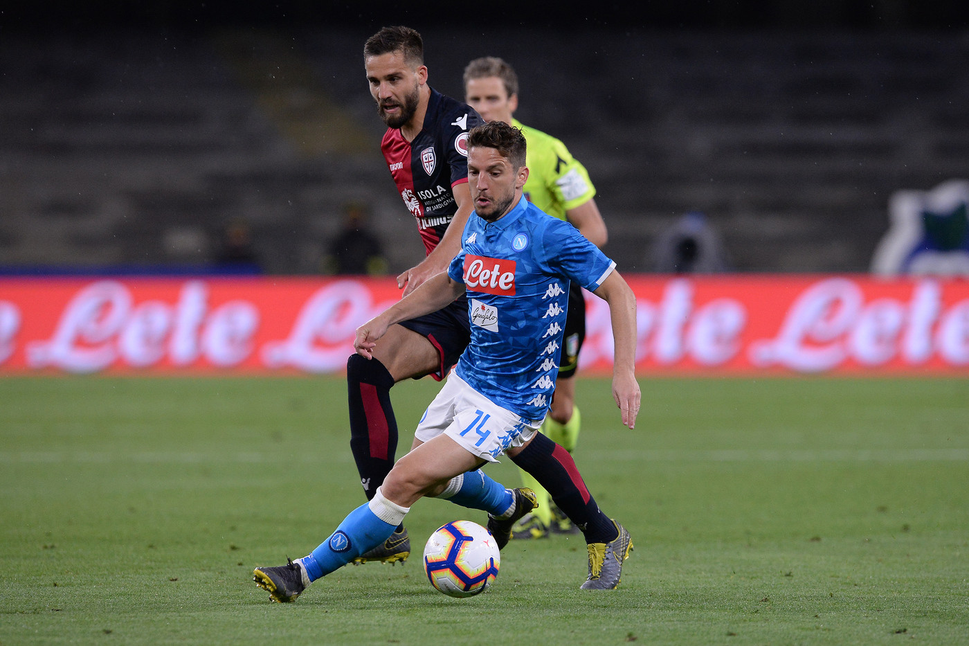 Serie A, Napoli-Cagliari 2-1 – Il fotoracconto