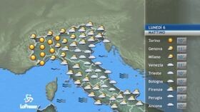 Il meteo del 6 maggio