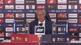 Roma, Ranieri: “Mancano tre partite, dobbiamo fare del nostro meglio”