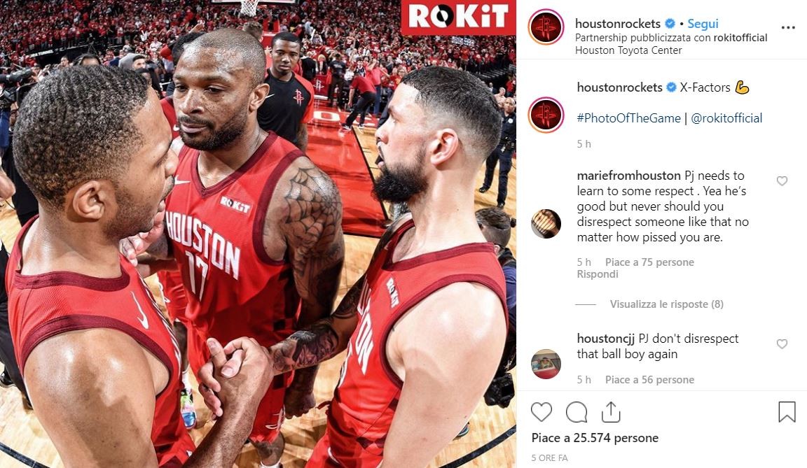 Palyoff Nba: Houston pareggia conti con Warriors, Milwaukee su 3-1 con Boston