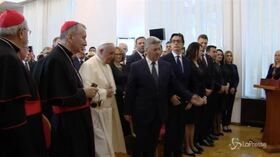 Papa Francesco in Macedonia, omaggio a Madre Teresa