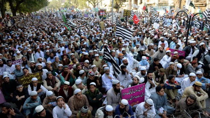 Proteste contro la liberazione di Asia Bibi in Pakistan