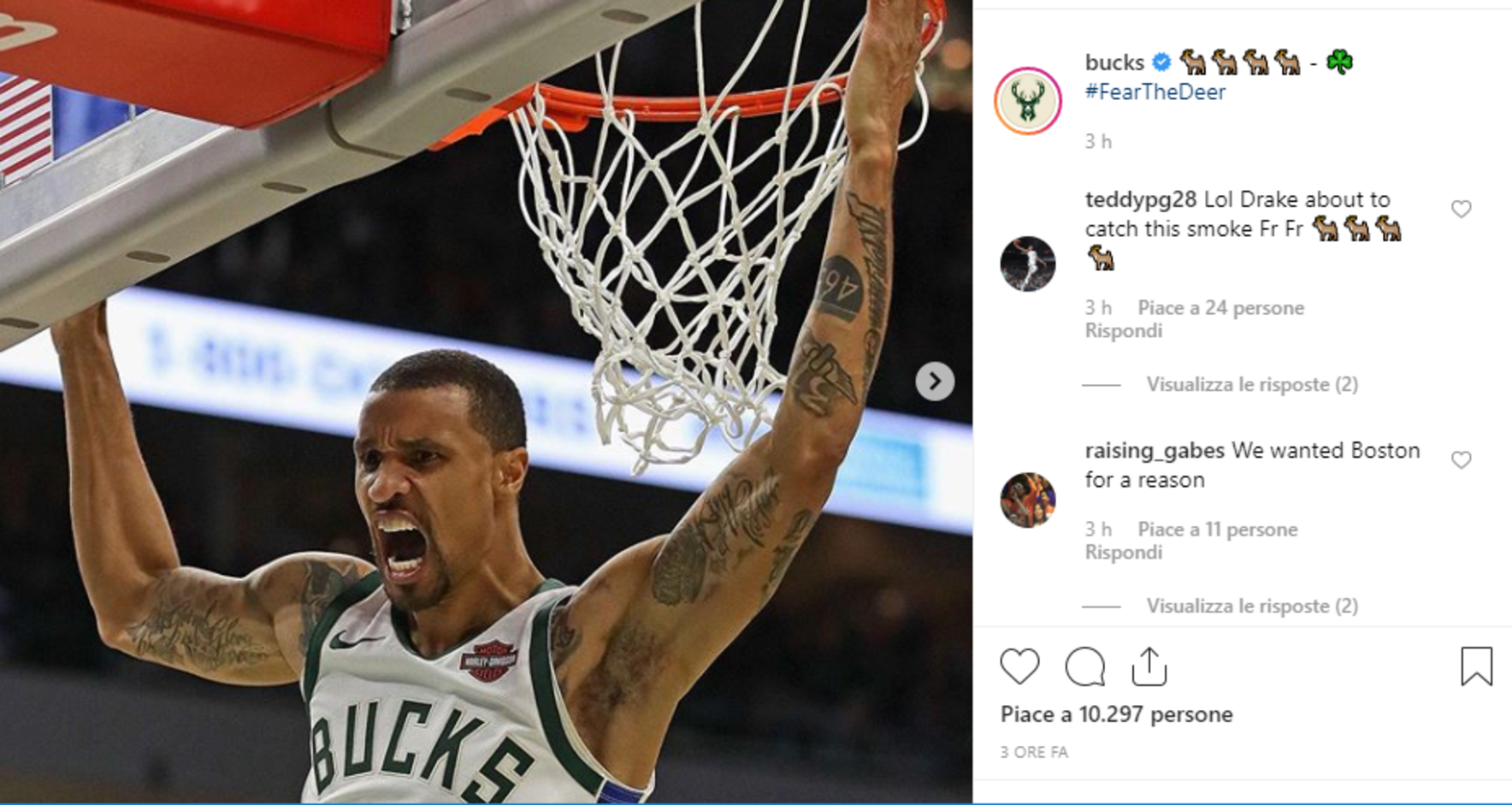 Playoff Nba, Milwaukee elimina Boston, Golden State-Houston 3-2