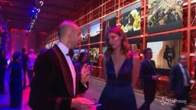 I volti dello spettacolo al gala Ap-LaPresse