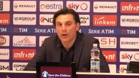 Fiorentina, Montella: “La squadra non è serena, serve unione”