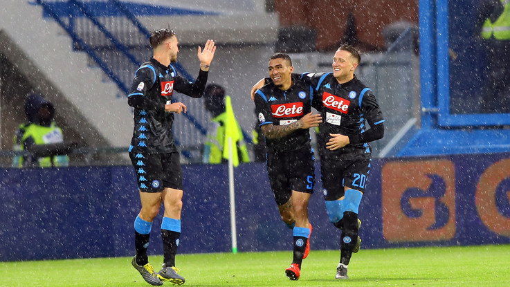 Serie A, Napoli supera Spal 2-1: Mario Rui decisivo nel finale