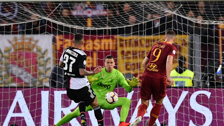 Il gol di Dzeko