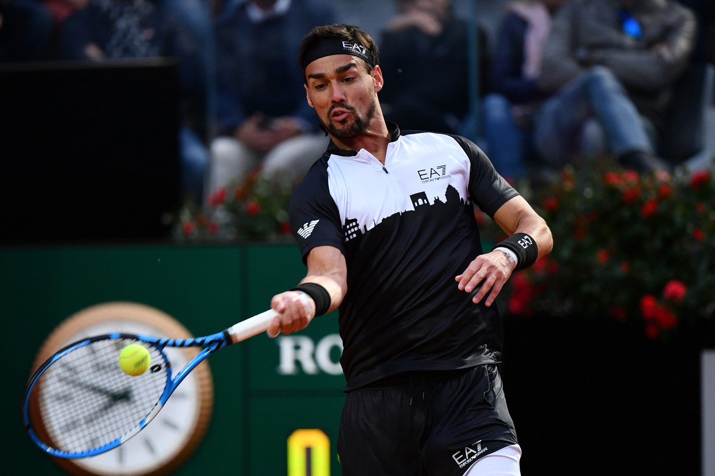 Tennis, a Roma avanti Fognini e Cecchinato, fuori Sonego e Sara Errani