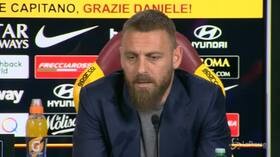 De Rossi dà l’addio alla Roma: “Mi vogliono dirigente, ma mi sento calciatore”