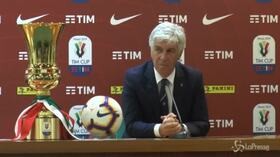 Coppa Italia, Gasperini: “L’Atalanta è molto concentrata”
