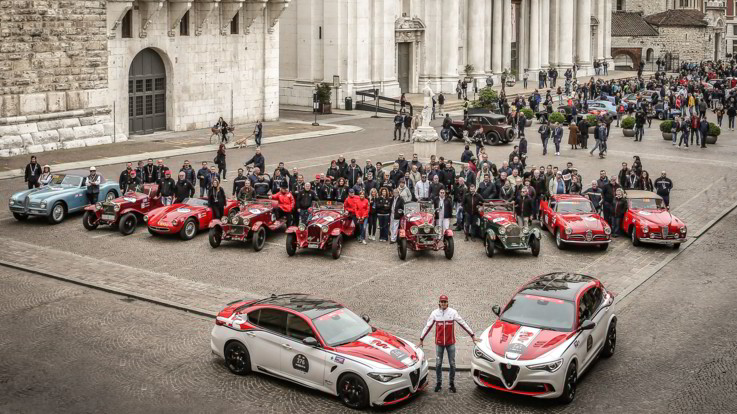 Alfa Romeo accende la Mille Miglia 2019