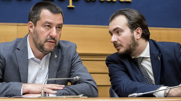 Matteo Salvini e Riccardo Molinari