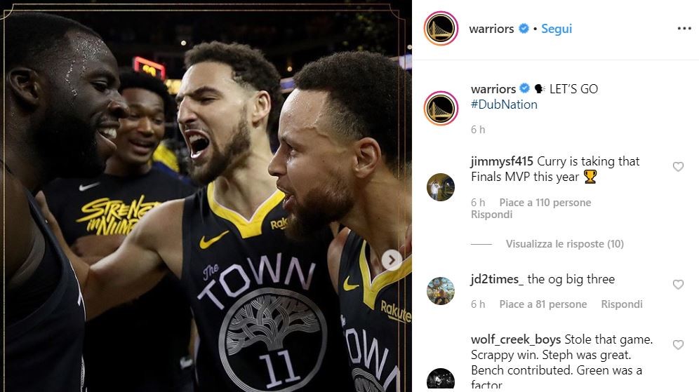 Playoff Nba: Curry trascina Golden State, Portland sotto 2-0