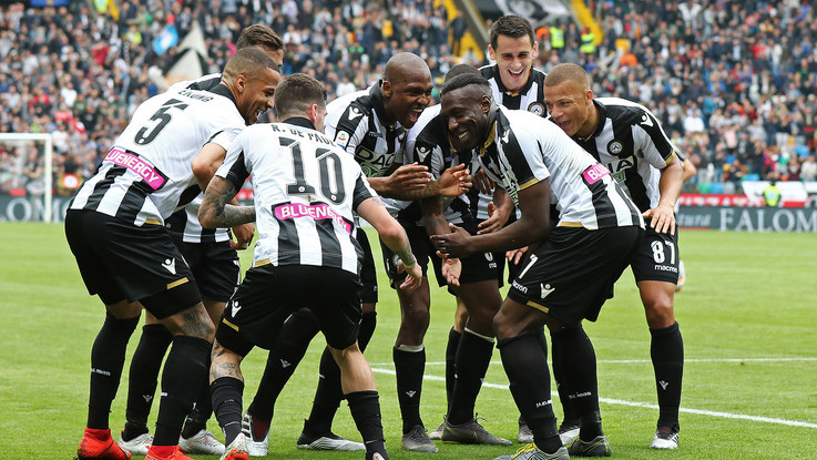 Serie A, doppio Okaka: l'Udinese supera la Spal e vede la salvezza
