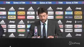 Juventus, Agnelli: “Allegri ha scritto da solo la storia della Juve”