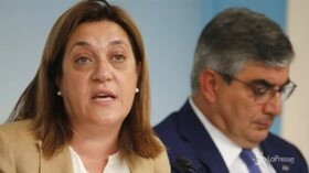 La governatrice dell’Umbria Marini conferma le dimissioni