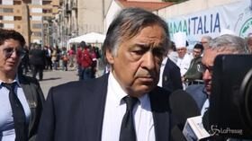 Capaci: Orlando lascia l’aula bunker prima che arrivi Salvini