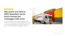 Mercatone Uno chiude per fallimento, i dipendenti lo vengono a sapere sui social
