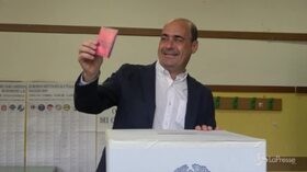 Elezioni Ue, Zingaretti al voto