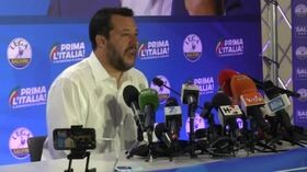Europee, Salvini: “Per gli italiani la priorità è pagare meno tasse”