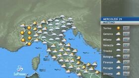 Meteo, le previsioni del 29 maggio