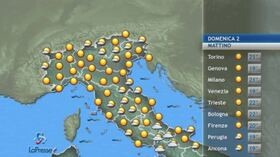 Meteo, le previsioni del 2 giugno