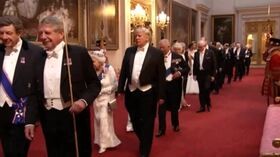 Banchetto d’onore per Trump a Buckingham Palace
