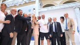 Universiadi 2019, accesa a Torino la torcia olimpica