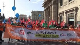 Roma, gli statali in piazza: “Con il governo del cambiamento non è cambiato niente”