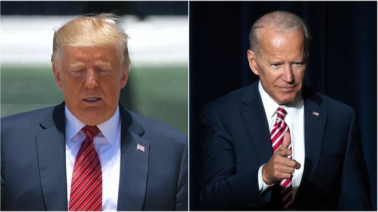 Usa 2020, duello Trump-Biden nei sondaggi: tycoon sotto di 13 punti