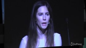 Amanda Knox in Italia: “Su di me falsità, per i media ero psicopatica e drogata”